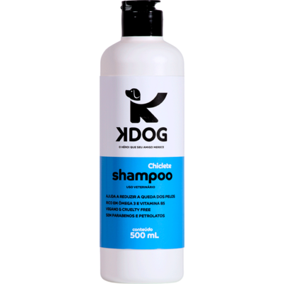 Shampoo Chiclete K-Dog Azul