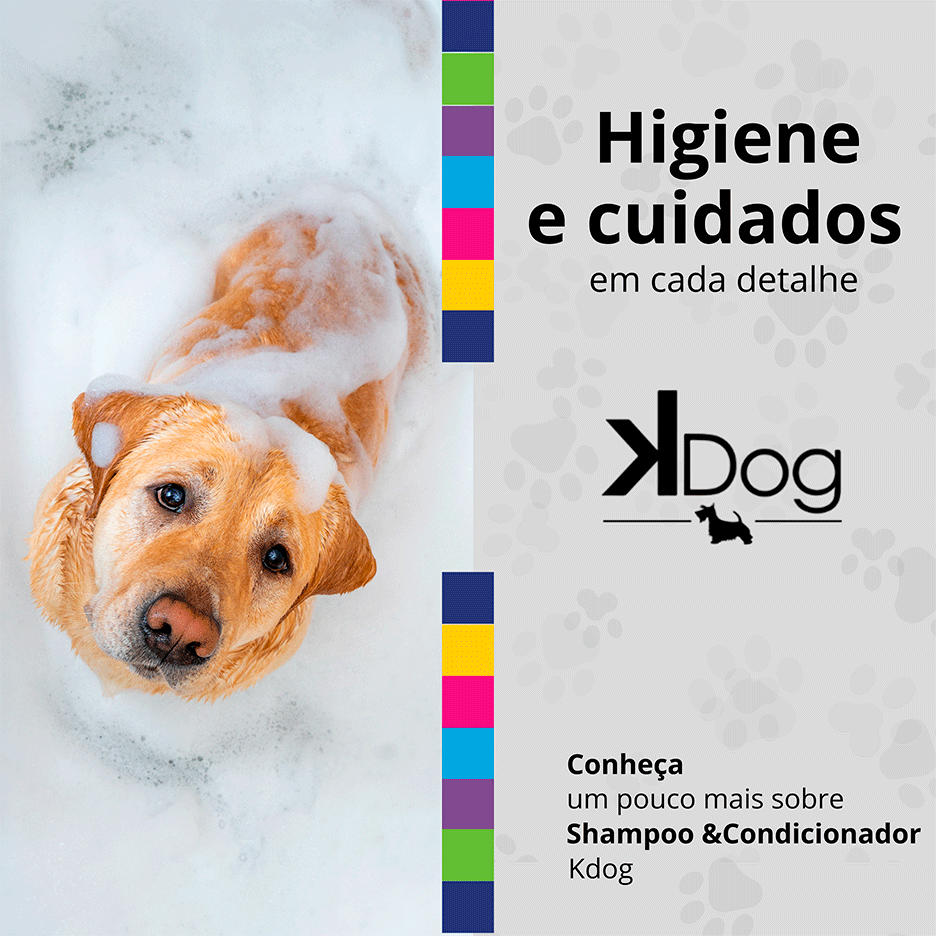 Shampoo e Condicionador K-Dog Verde - 500 mL