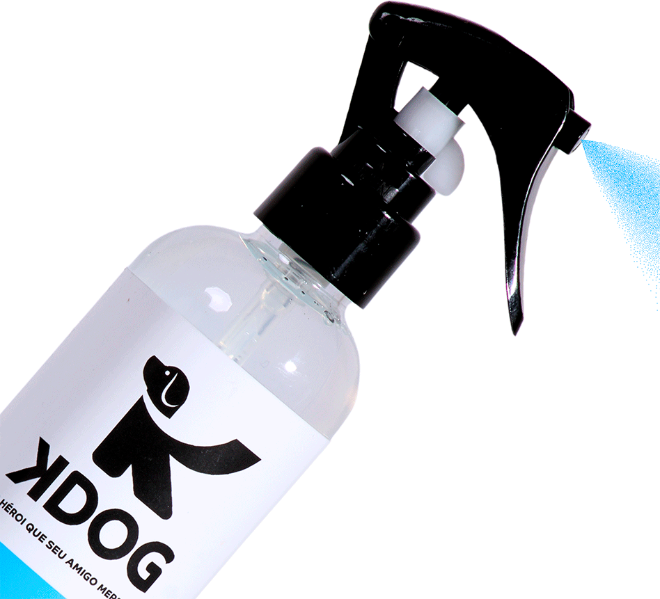 Higienizador de Patas, Áreas dos Olhos e Focinhos K-Dog Azul - 240 mL