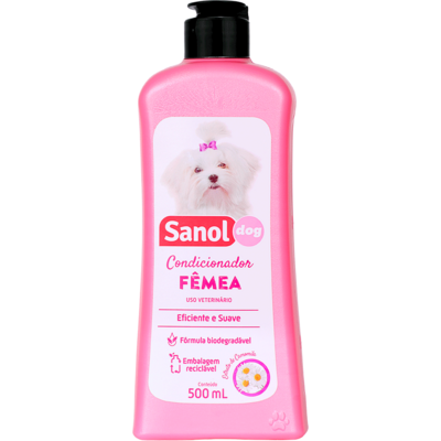 Condicionador Sanol Dog Laranja para Fêmea