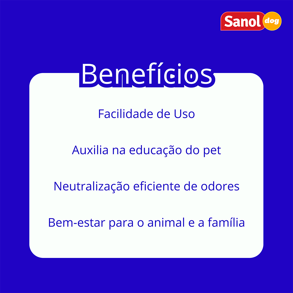 Eliminador de Odores Sanol Dog Refil para Ambientes - 500 mL