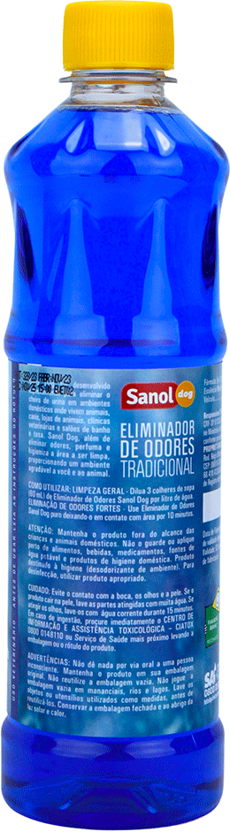 Eliminador de Odores Sanol Dog Refil para Ambientes - 500 mL