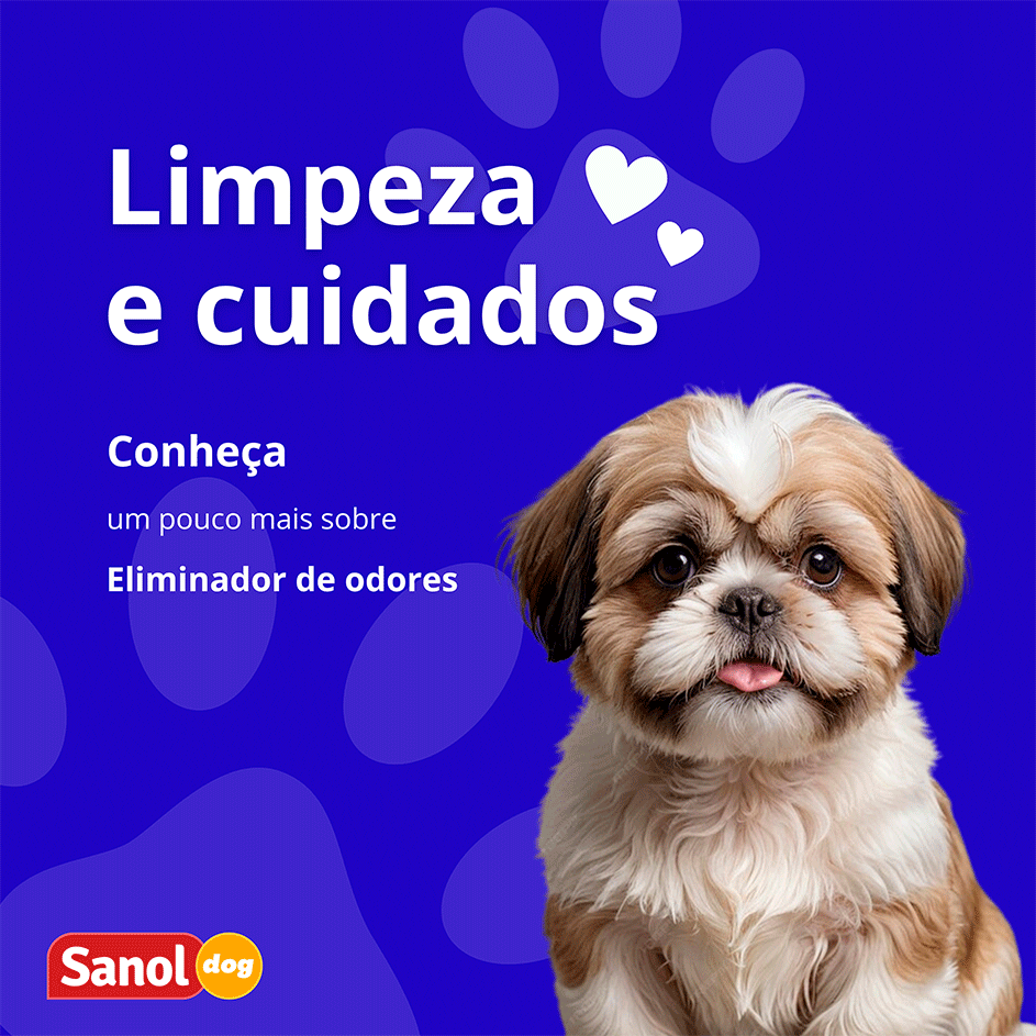Eliminador de Odores Sanol Dog Refil para Ambientes - 500 mL