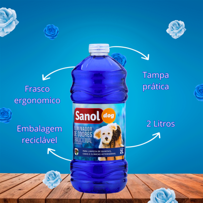 Eliminador de Odores Sanol Dog Tradicional para Ambientes
