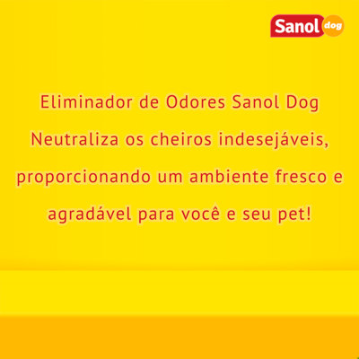 Eliminador de odores Sanol Dog Citronela para Ambientes