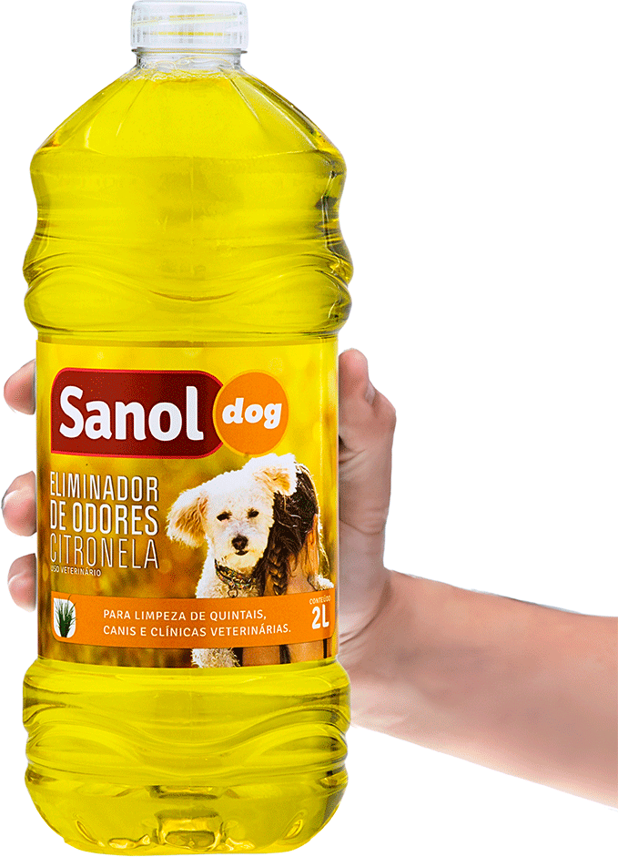 Eliminador de odores Sanol Dog Citronela para Ambientes - 2 Litros