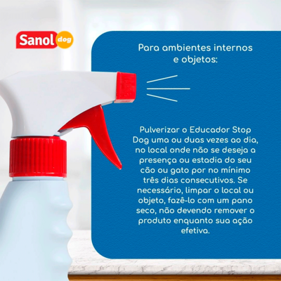 Educador Sanol Stop Dog para Cães e Gatos