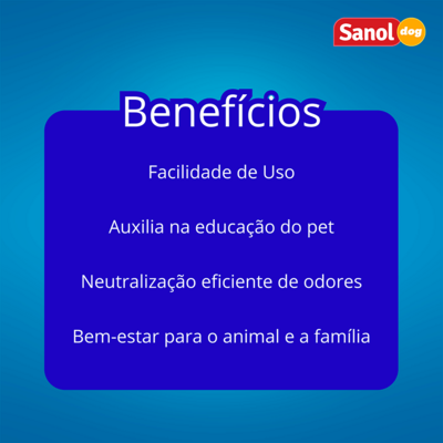 Eliminador de Odores Sanol Dog Refil Tradicional - 500 mL