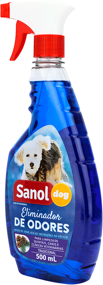 Eliminador de Odores Sanol Dog Refil Tradicional - 500 mL