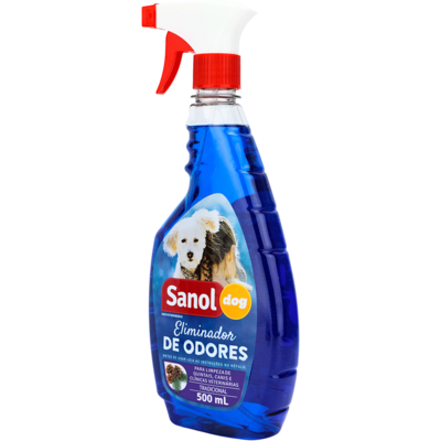 Eliminador de Odores Sanol Dog Refil Tradicional - 500 mL