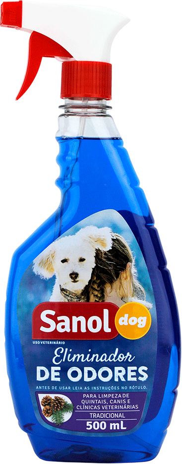 Eliminador de Odores Sanol Dog Refil Tradicional - 500 mL