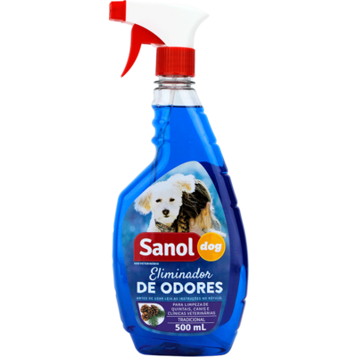 Eliminador de Odores Sanol Dog Refil Tradicional - 500 mL
