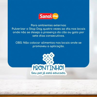 Eliminador de Odores Sanol Dog Refil Tradicional - 500 mL
