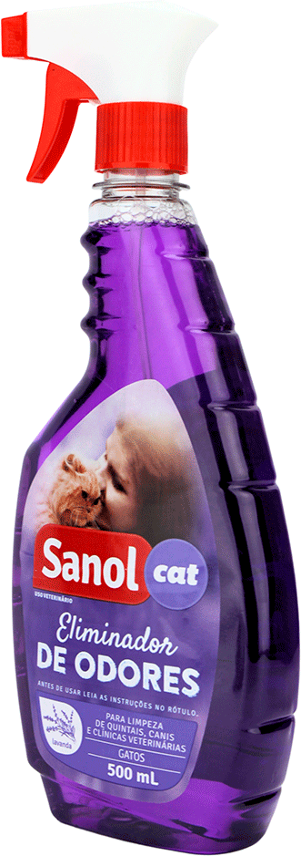 Eliminador de Odores Sanol Cat Gatilho - 500 mL