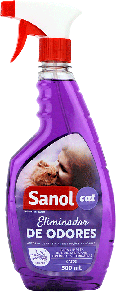 Eliminador de Odores Sanol Cat Gatilho - 500 mL