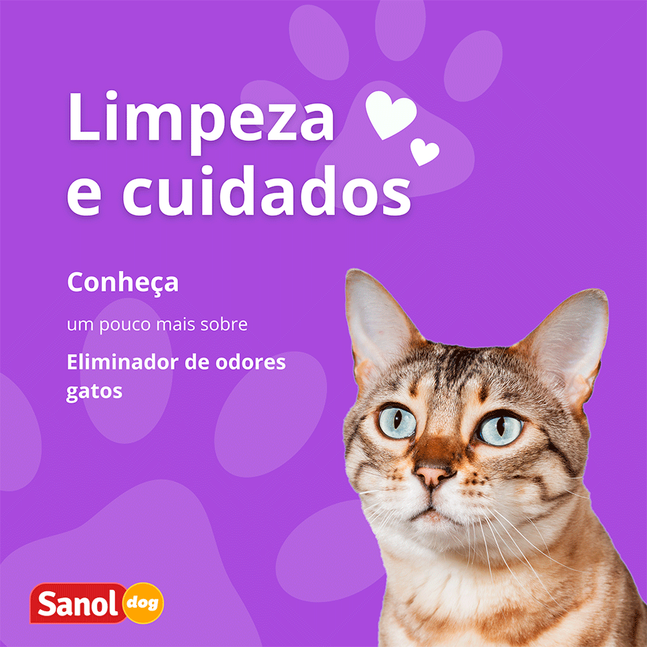 Eliminador de Odores Sanol Cat Gatilho - 500 mL