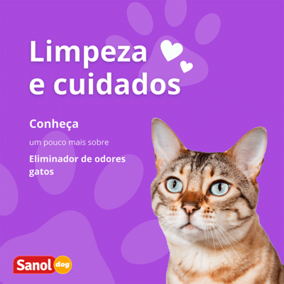 Eliminador de Odores Sanol Cat