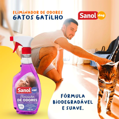 Eliminador de Odores Sanol Cat