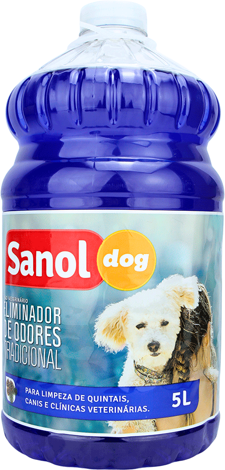 Eliminador de Odores Sanol Dog Tradicional para Ambientes - 5 Litros