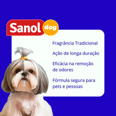 Eliminador de Odores Sanol Dog Tradicional para Ambientes