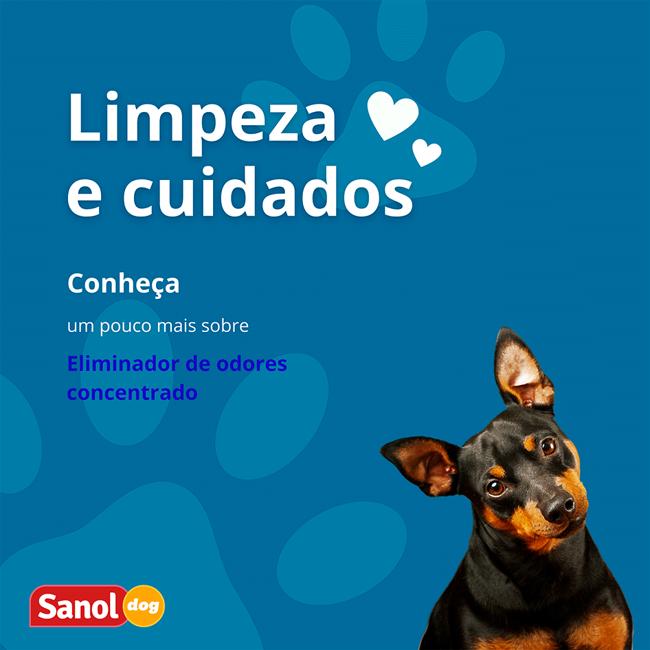 Eliminador de Odores Sanol Dog Concentrado para Ambientes - 1 Litro