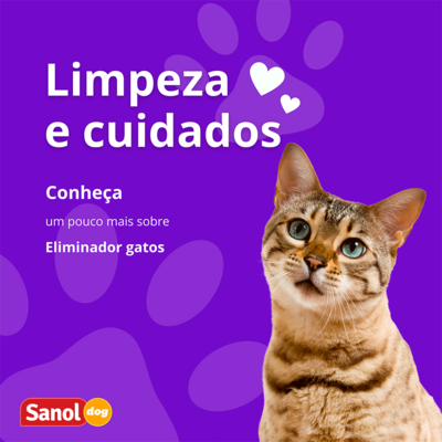 Eliminador de Odores Sanol Cat Lavanda
