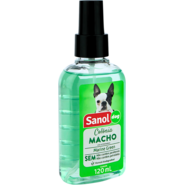Colônia Sanol Dog Macho para Cães e Gatos - 120 mL