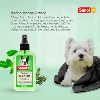 Colônia Sanol Dog Macho - 120 mL