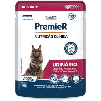 Ração Úmida Premier Nutrição Clínica Urinário para Gatos Adultos