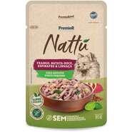 Ração Úmida Premier Nattú para Cães Adultos Raças Pequenas sabor Frango e Batata-Doce - 85 g