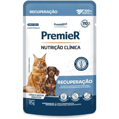 Ração Úmida Premier Nutrição Clínica Recuperação para Cães e Gatos Adultos