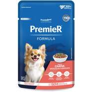 Ração Úmida Premier Fórmula para Cães Adultos Raças Pequenas sabor Carne e Brócolis - 85 g
