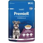 Ração Úmida Premier Fórmula para Cães Adultos Raças Pequenas sabor Frango e Brócolis - 85 g