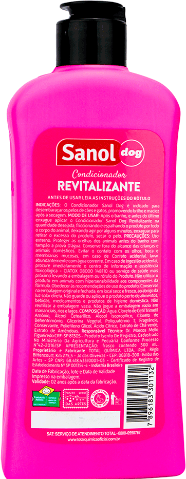 Condicionador Sanol Dog - 500ml
