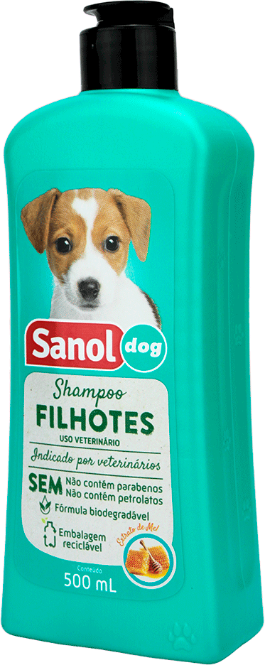 Shampoo Sanol Dog Filhotes para Cães - 500 mL
