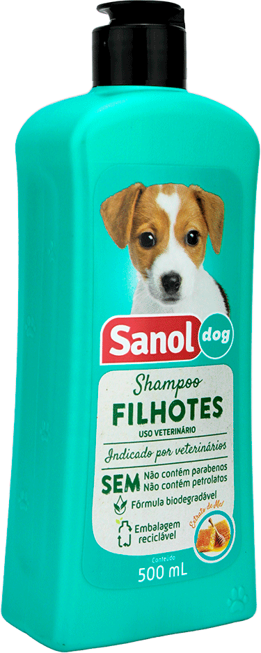 Shampoo Sanol Dog Filhotes para Cães - 500 mL