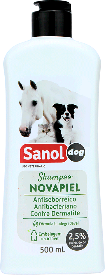 Shampoo Novapiel Sanol Dog - 500 mL