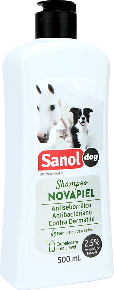 Shampoo Novapiel Sanol Dog - 500 mL