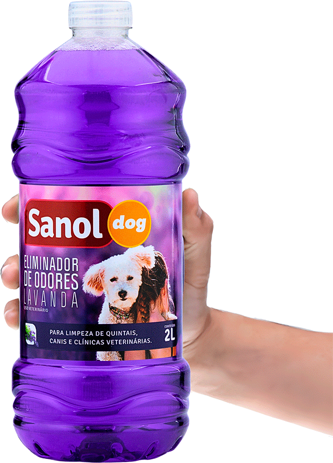 Eliminador de Odores Sanol Dog Lavanda - 2 Litros