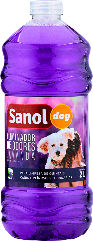 Eliminador de Odores Sanol Dog Lavanda - 2 Litros