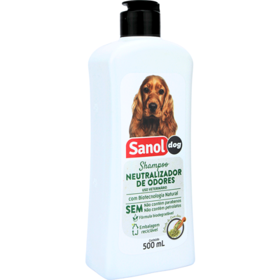 Shampoo Sanol Dog Neutralizador de Odores para Cães e Gatos