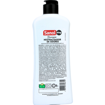 Shampoo Sanol Dog Neutralizador de Odores para Cães e Gatos
