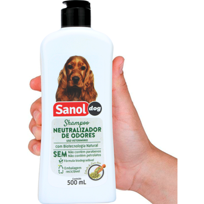 Shampoo Sanol Dog Neutralizador de Odores para Cães e Gatos