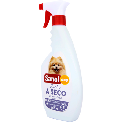 Banho a Seco Sanol Dog - 500 mL