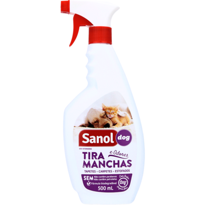 Tira Manchas e Odores Sanol Dog - 500 mL