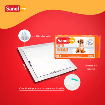 Tapete Higiênico Sanol Dog