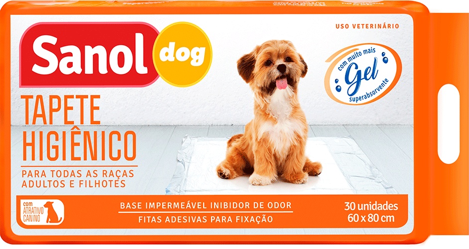 Tapete Higiênico Sanol Dog - 30 unidades