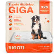 Tapete Higiênico Meau Giga para Cães - 20 Unidades