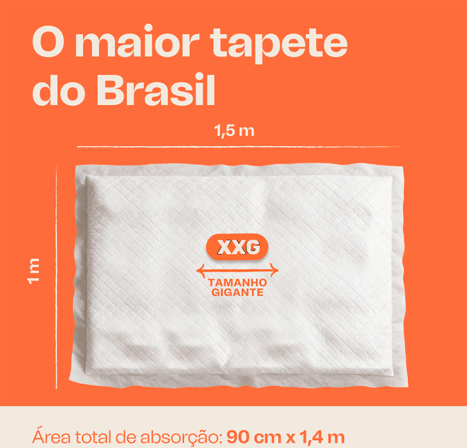 Tapete Higiênico Meau Giga para Cães - 20 Unidades