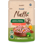 Ração Úmida Premier Nattú para Cães Filhotes sabor Frango e Abóbora - 85 g